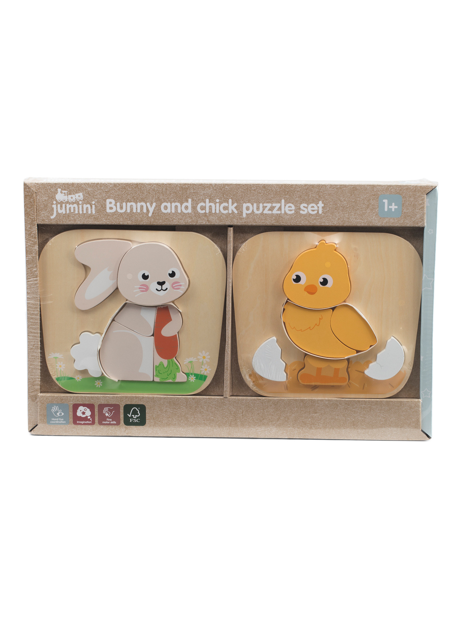2pk Wooden Easter Puzzle | Toys & Books | Marshalls | Marshalls