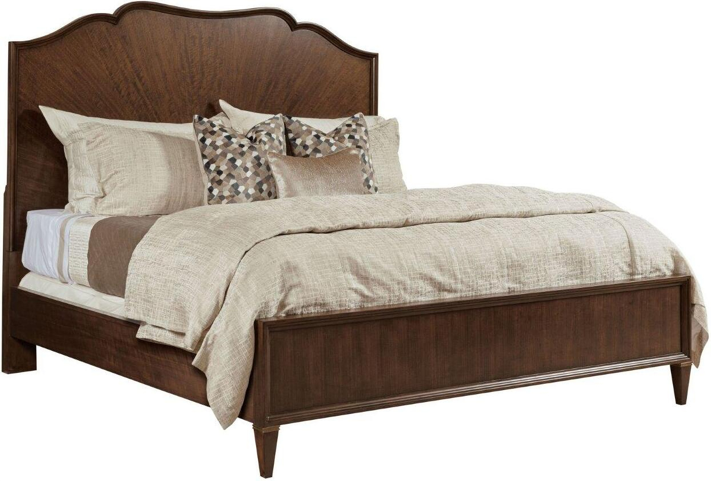 Vantage Warm Brown Carlisle Queen Panel Bed | 1stopbedrooms