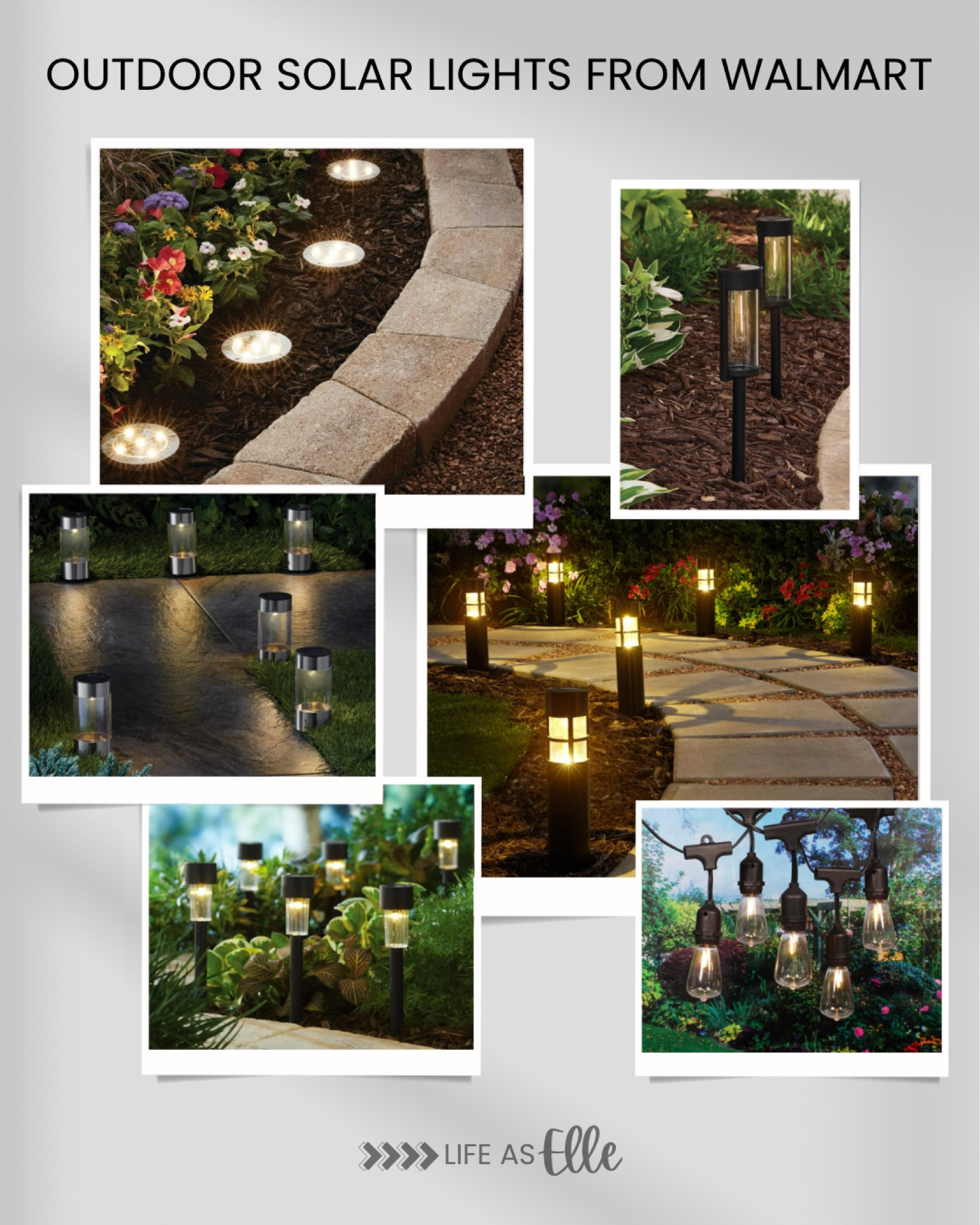 Outdoor Solar Lights from Walmartt

#LTKSeasonal #LTKfindsunder50 #LTKhome