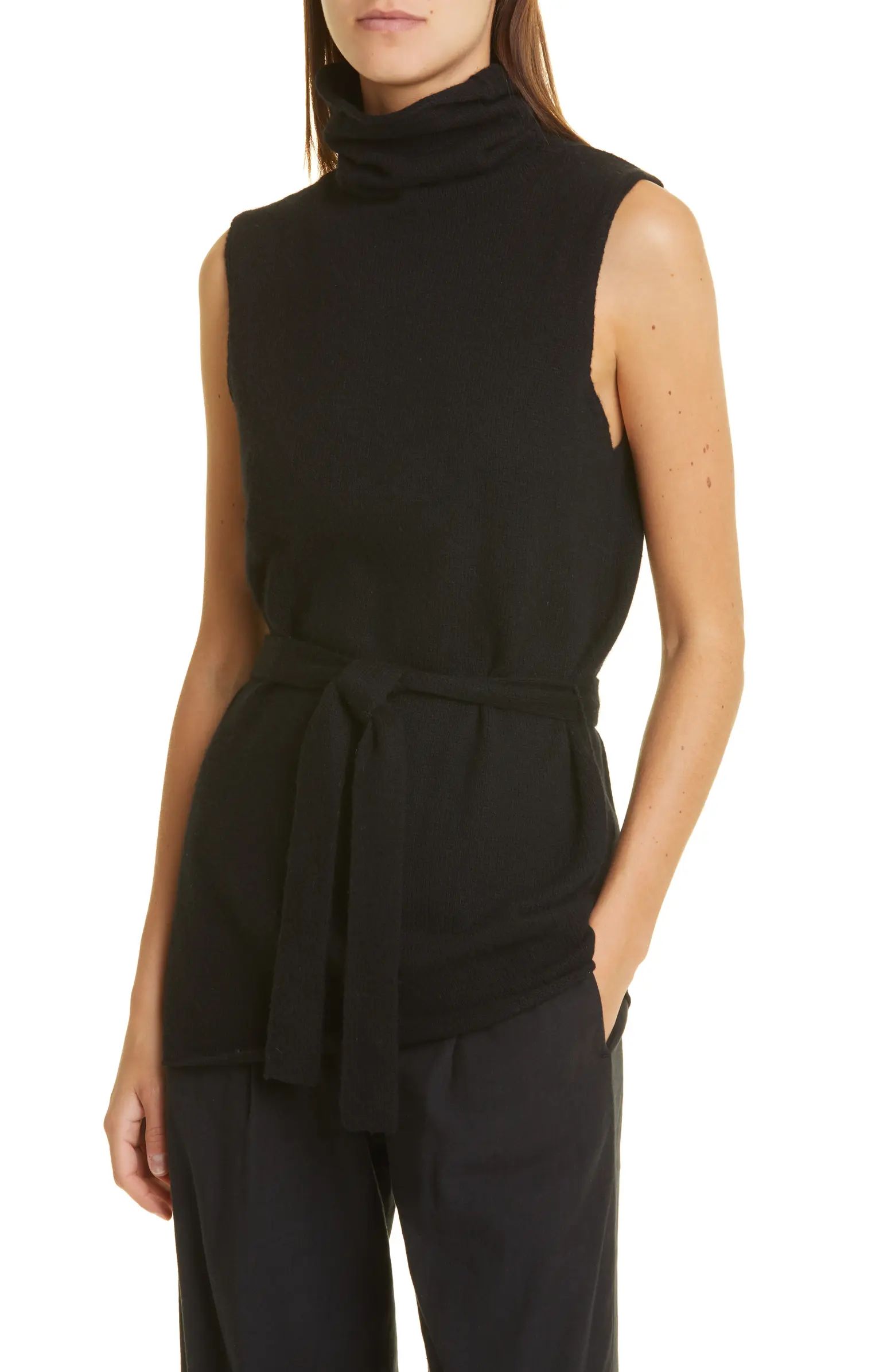 Wool & Cashmere Sleeveless Tunic Sweater | Nordstrom