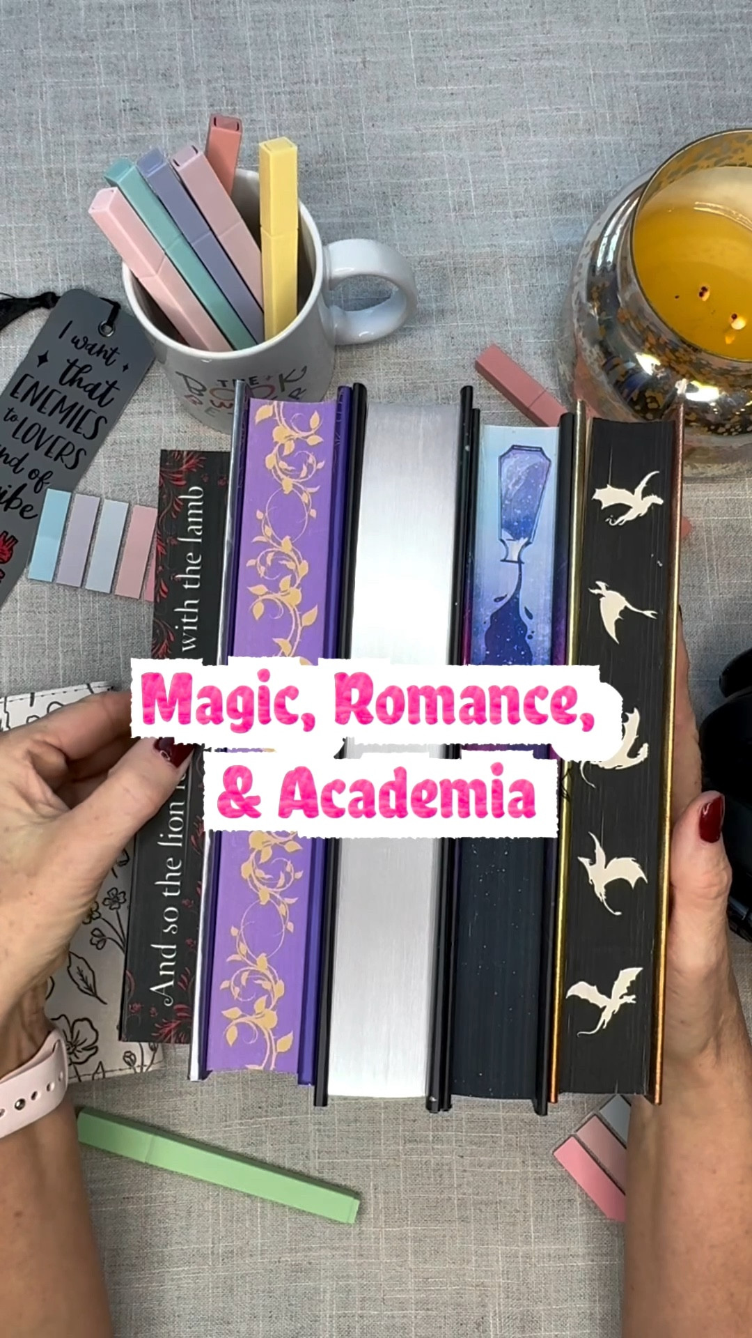 If it has magic, romance, and an academic setting… consider me fully enrolled 🧙‍♀️📖

✨ Fourth Wing by Rebecca Yarros
✨ Twilight by Stephenie Meyer
✨ Arcana Academy by Elise Kova
✨ A Forbidden Alchemy by Stacey McEwan
✨ Dire Bound by Sable Sorenson
✨ Silver Elite by Dani Francis
✨ Rose in Chains by Julie Soto
✨ Fallen Gods by Rachel Van Dyken


#LTKselfcare #LTKdayinmylife #LTKmomlife