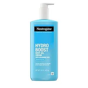 Neutrogena Hydro Boost Body Moisturizing Gel Cream with Hyaluronic Acid, Non-Greasy & Fast Absorb... | Amazon (US)