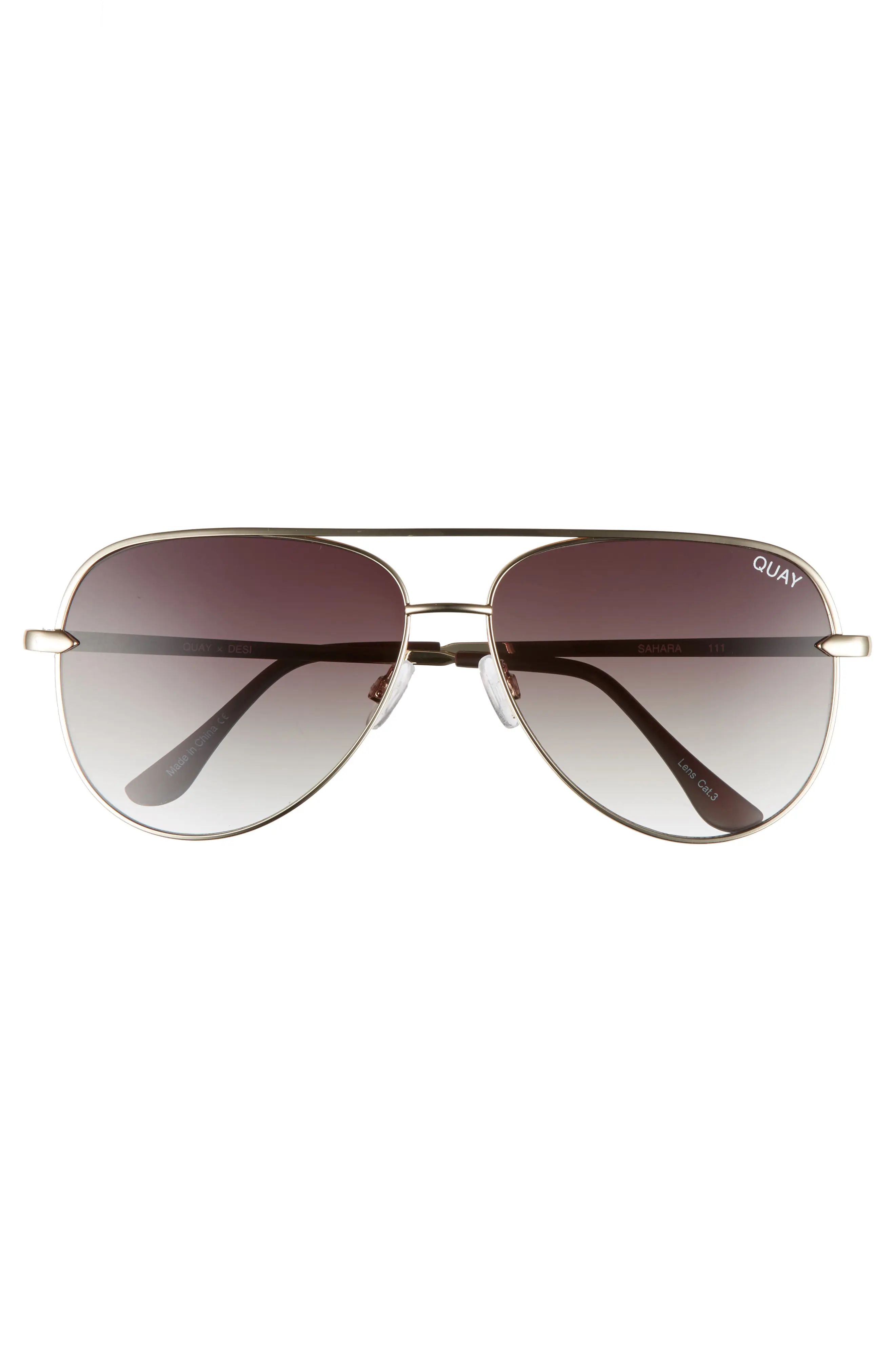 x Desi Perkins Sahara 60mm Aviator Sunglasses | Nordstrom