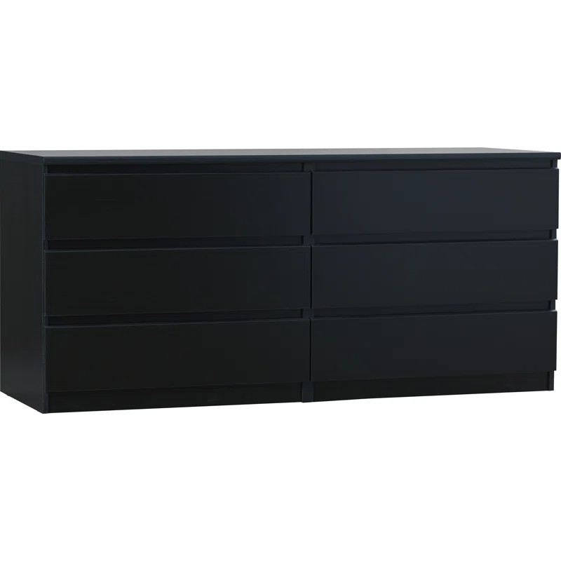Kepner 6 Drawer 60.55'' W Double Dresser | Wayfair North America