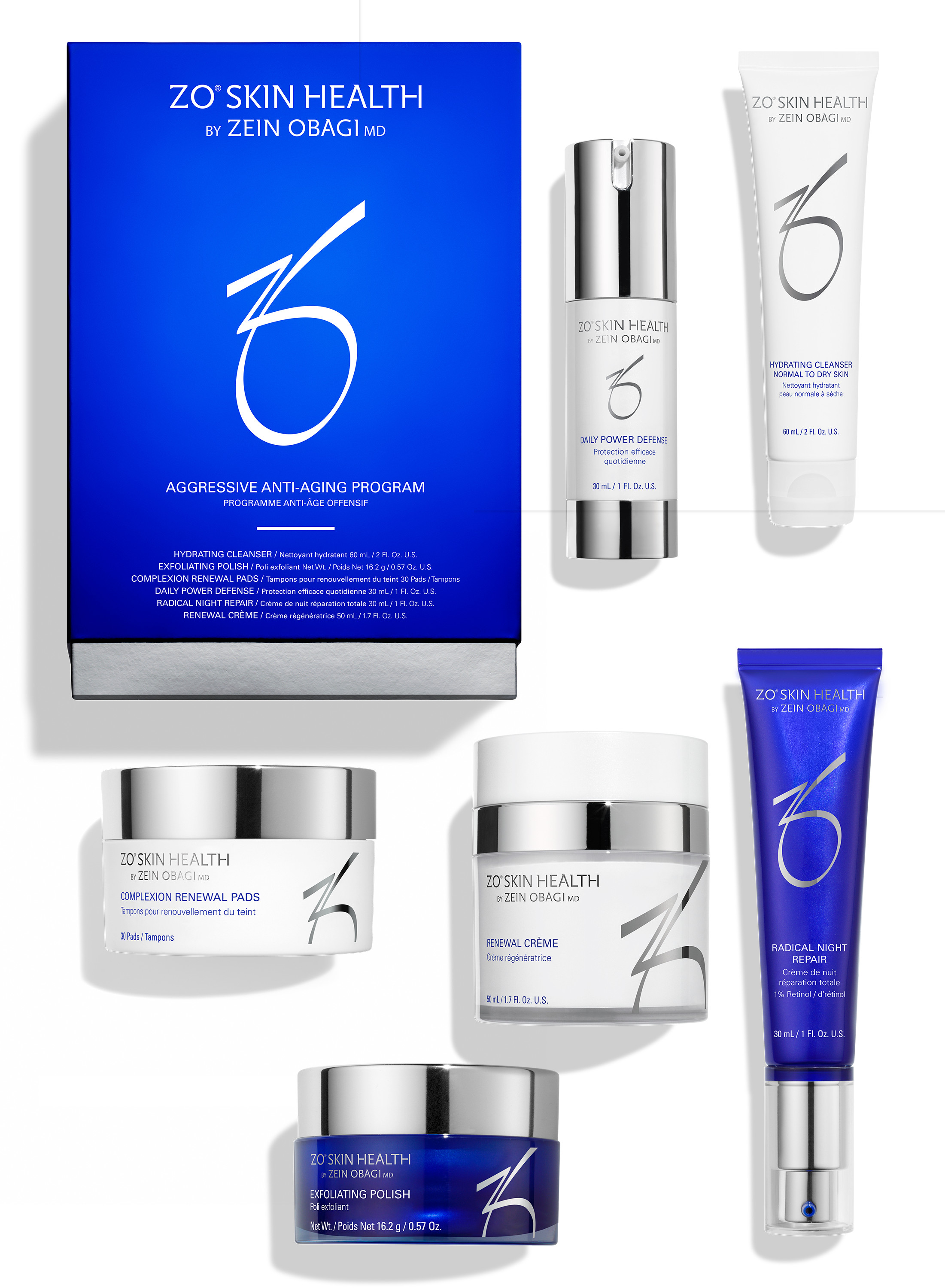 Buy Aggressive Anti-Aging Program Kit for USD 295.00 | ZO Skin Health US | ZO Skin US