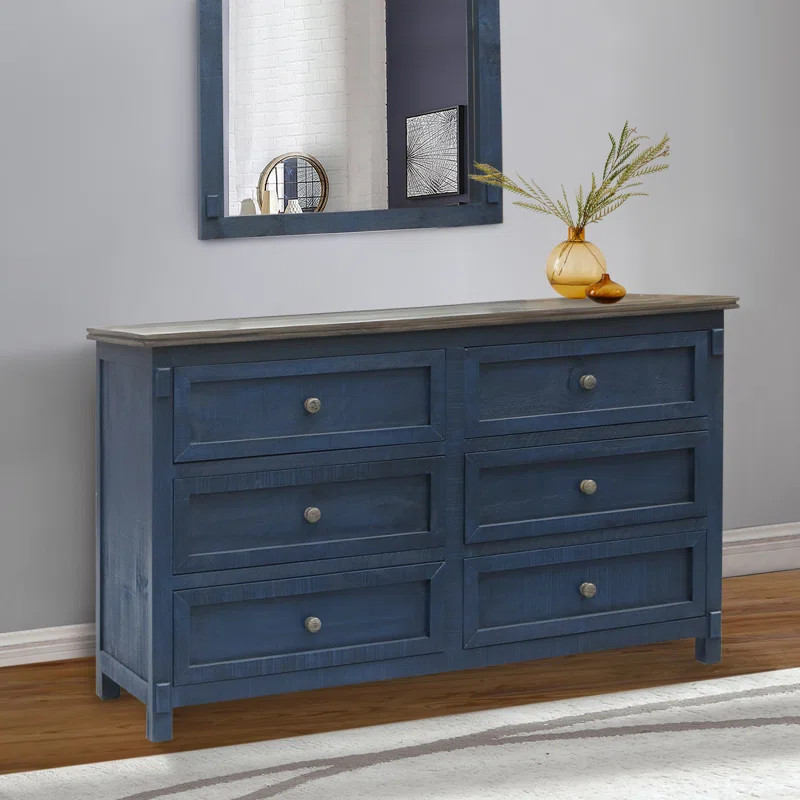 St. Augustine Six Drawer Dresser | Wayfair North America