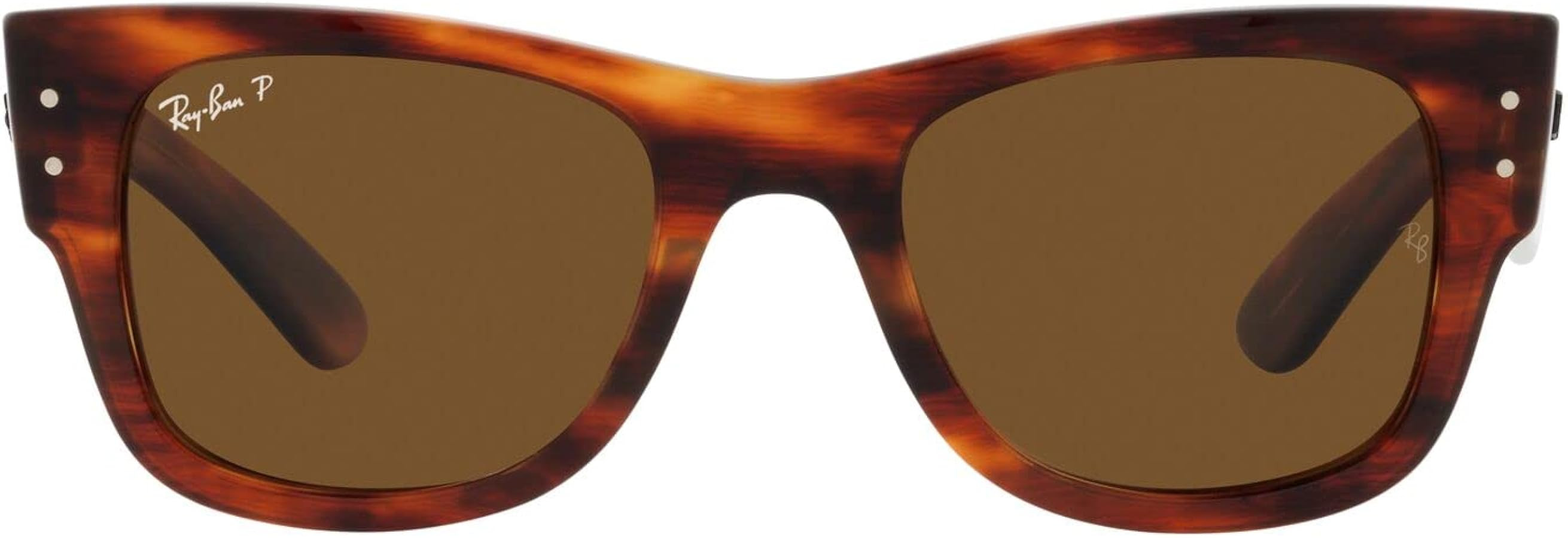 Ray-Ban RB0840s Mega Wayfarer Square Sunglasses | Amazon (US)