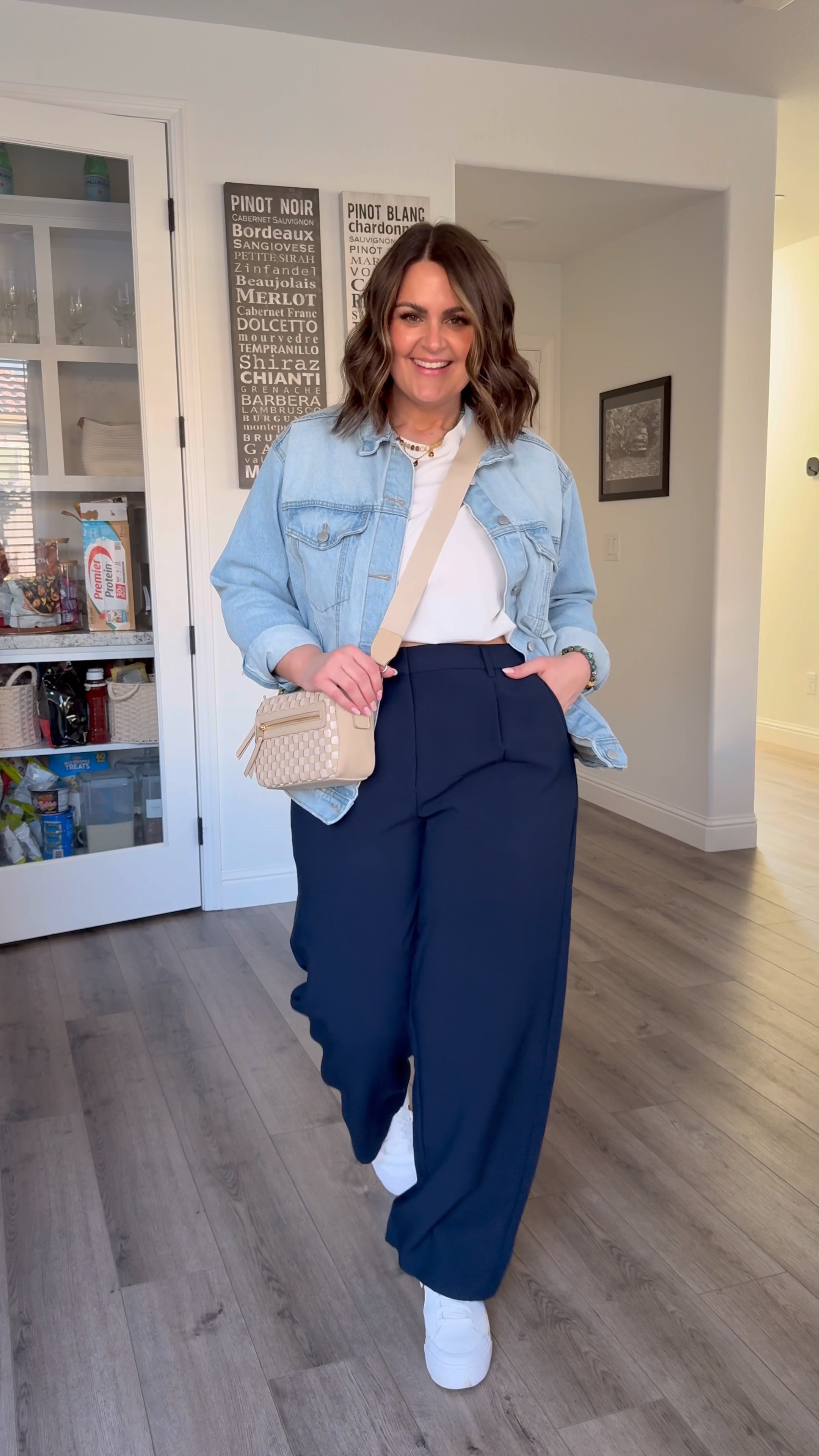 Shirt, xl (need a large)
Trousers, xl
Jacket, xl (oversized)
Sneakers, 10 (true to size)

Casual outfit, dress down trousers, affordable style, street style, midsize, size 14, casual outfit, mom style

#LTKFindsUnder50 #LTKMidsize #LTKWatchNow