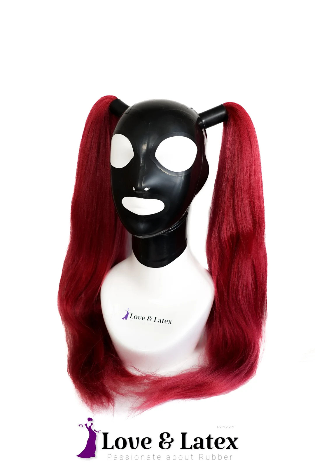 Latex Hood With Pigtails, Colour Options - Etsy | Etsy (US)