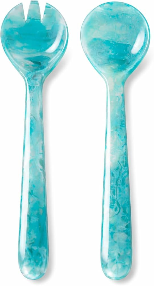 Salad Servers, Resin Salad Tongs, Long Handle Salad Server Set for Mixing, Tossing and Cooking (S... | Amazon (US)
