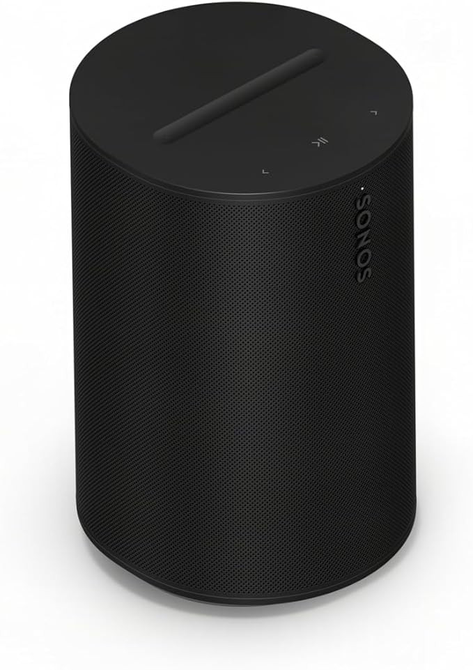 Sonos Era 100 SL - Compact, Microphone-Free Speaker with WiFi, Bluetooth - Black | Amazon (US)
