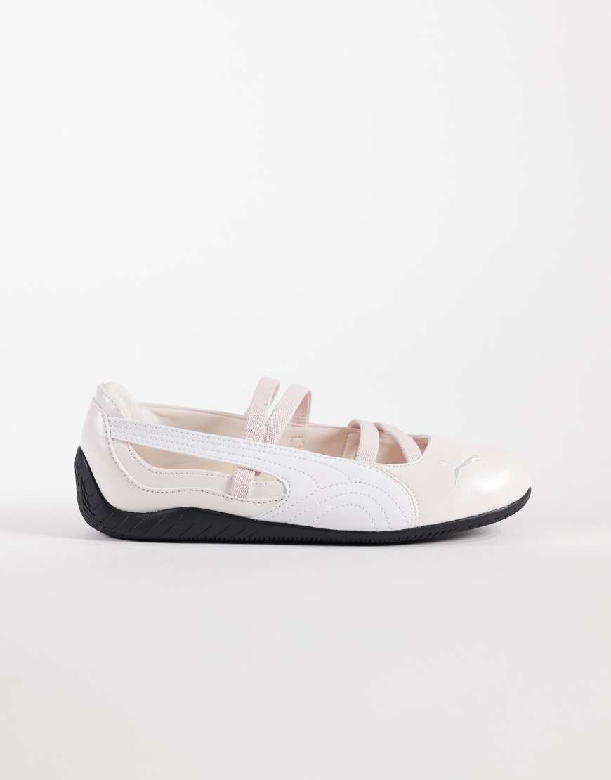 Puma Speedcat ballet flats in metallic pink | ASOS (Global)