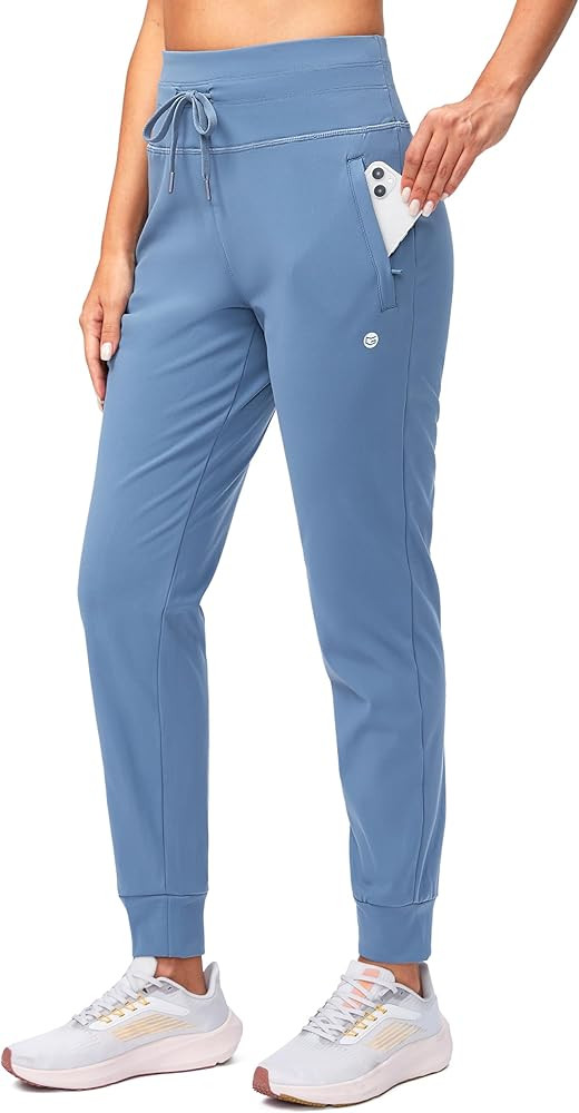 G Gradual Women's Fleece Lined Joggers High Waisted Water Resistant Thermal Winter Sweatpants Run... | Amazon (US)