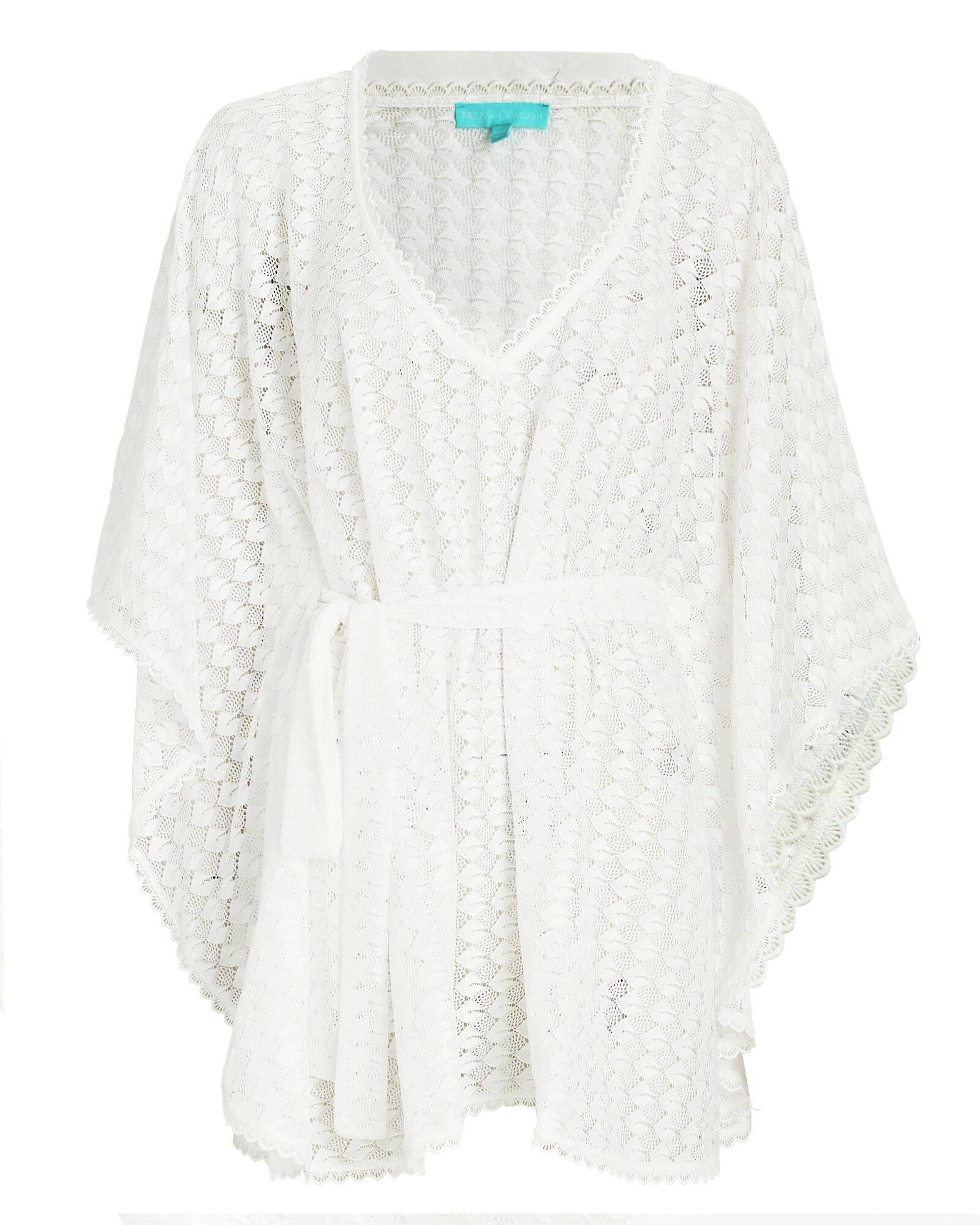 Petra Belted Crochet Knit Kaftan | INTERMIX