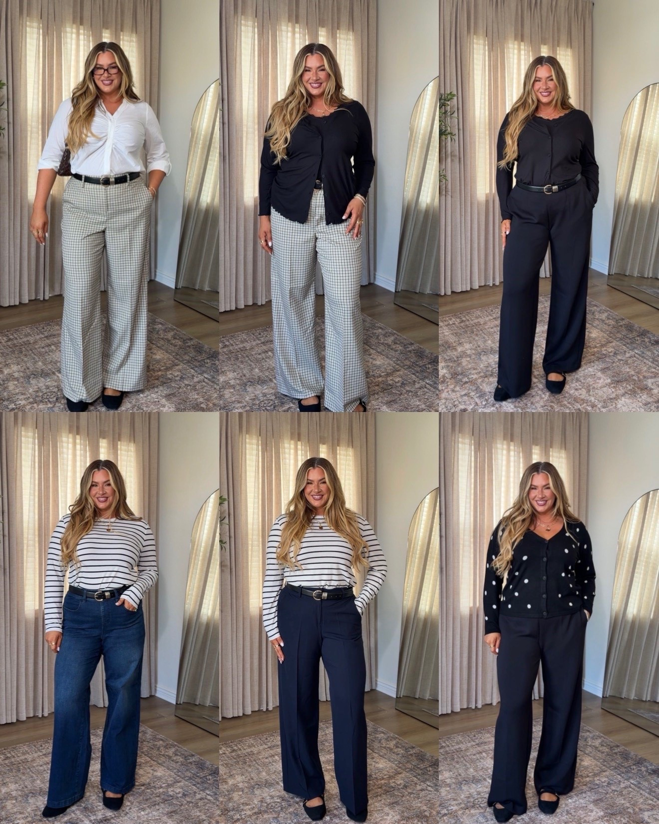 Fall workwear outfit inspo ✨ wearing a 14/16 in all these tops & a 14 long in these pants!

#LTKMidsize #LTKTall #LTKWorkwear