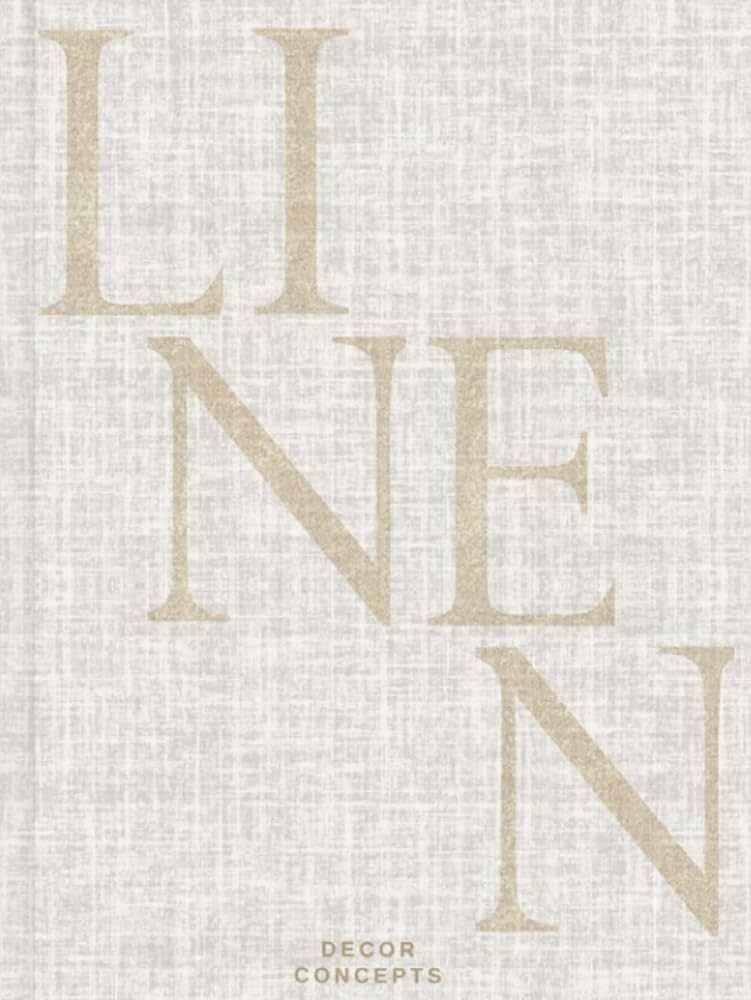 Hardcover Decorative Book: Linen Print Neutral Color Faux Display Book with Title Printed on Thic... | Amazon (US)