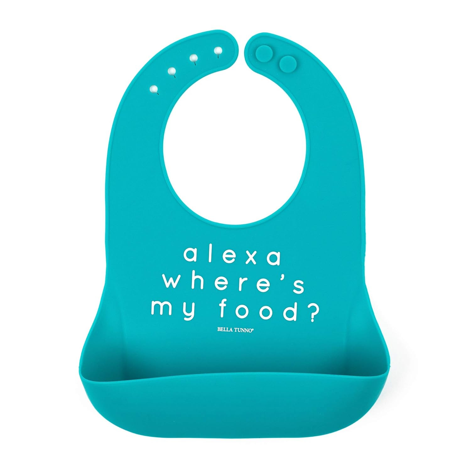 Bella Tunno Wonder Bib - Adjustable Silicone Baby Bibs for Girls & Boys, Durable and Waterproof B... | Amazon (US)