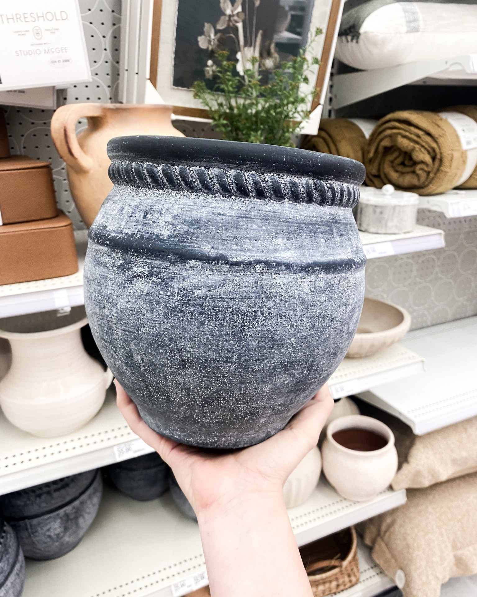 Beautiful distressed concrete planter from Studio McGee @ Target! 🖤

#Planters #OutdoorDecor #HomeDecor #TargetFinds 

#LTKSeasonal #LTKHome