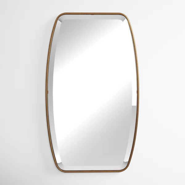 Rylie Rectangle Metal Wall Mirror | Wayfair North America