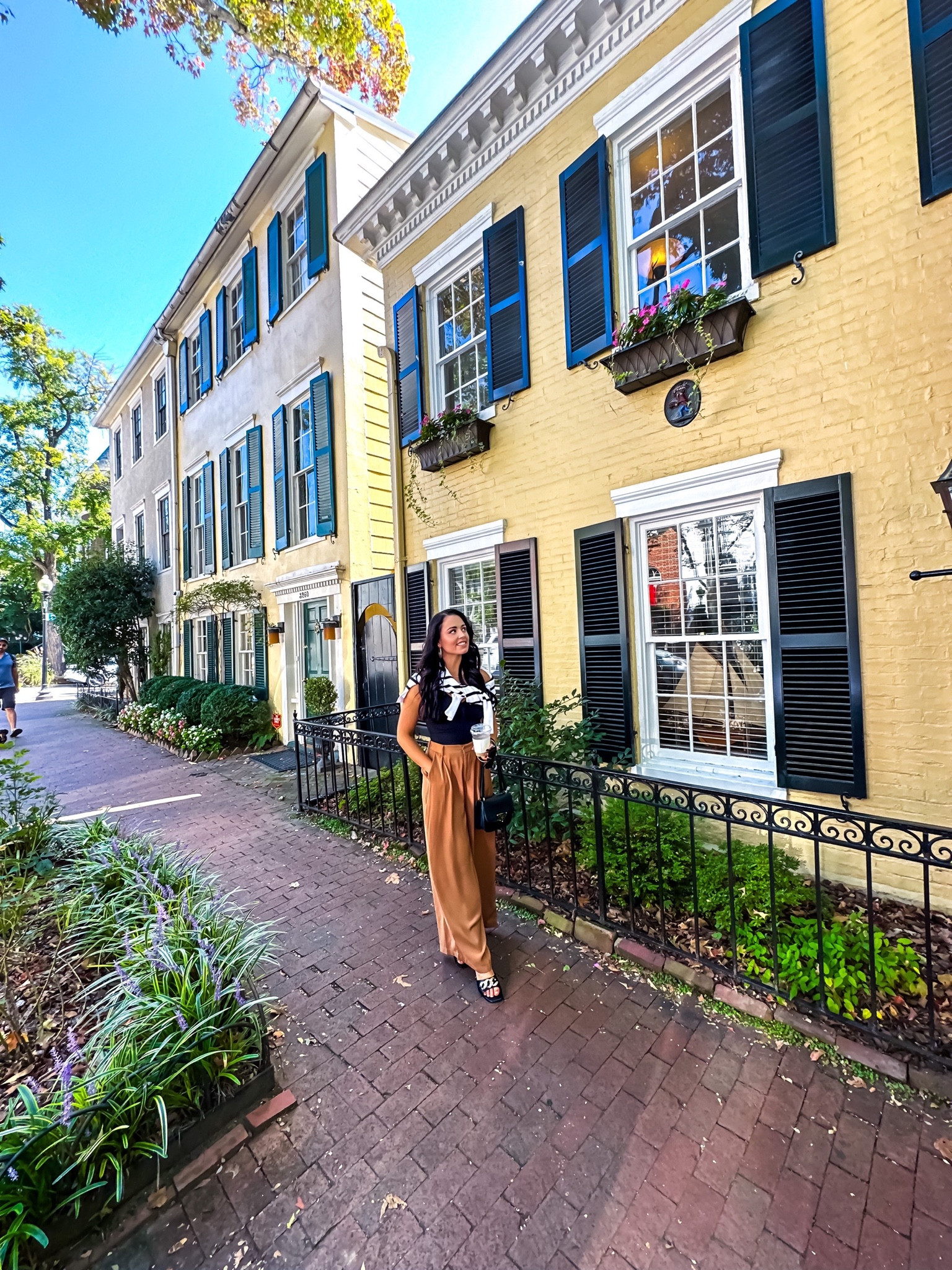 Under $40 amazon trousers (small), under $30 amazon striped sweater (small), under $20 amazon bodysuit (small), under $30 amazon black and gold heels (tts) and under $10 designer inspired sunglasses #founditonamazon old money look for less! 

#LTKfindsunder50 #LTKsalealert #LTKstyletip