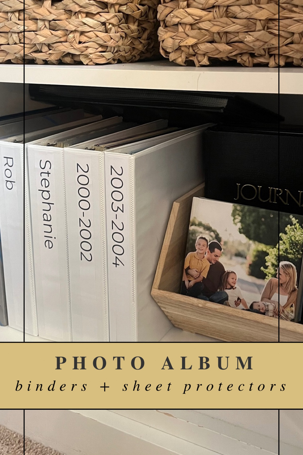 Take advantage of the Back to School sales and get some binders for your photos! I like to have mine uniformed, but there are some cute ones in the stores right now if you want more color! 

#LTKFamily #LTKHome #LTKSummerSales