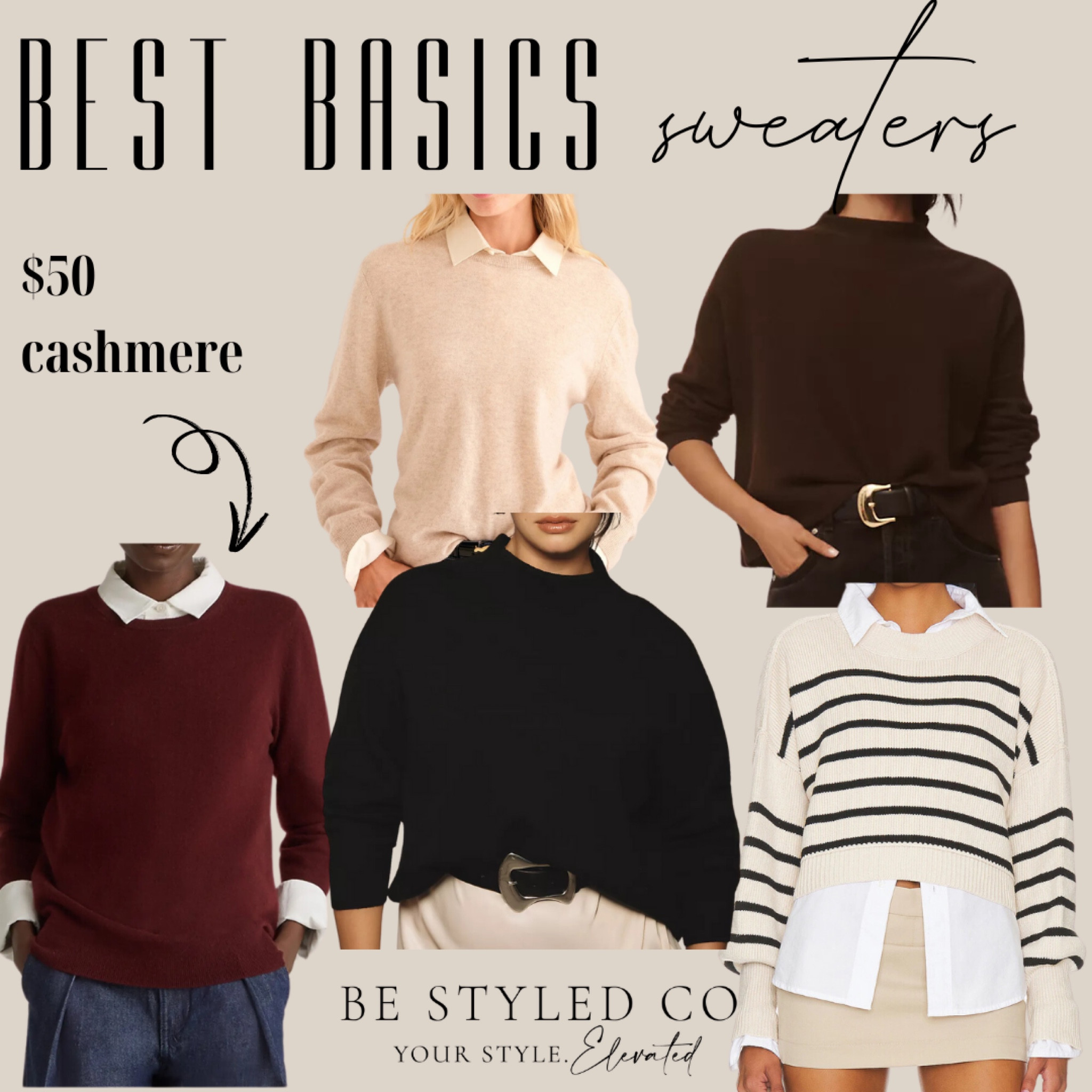 Our favorite sweaters for fall and winter starting at $50 

#LTKStyleTip #LTKOver40 #LTKSeasonal