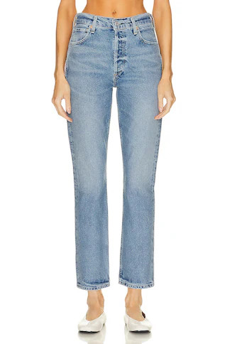 Charlotte Crop High Rise Straight | FWRD 