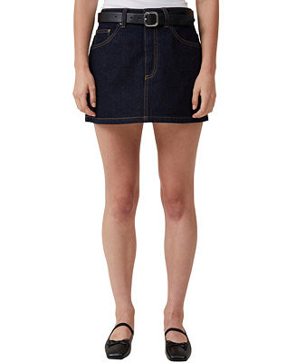 Cotton On Women's Denim Mini Skirt - Macy's | Macy's