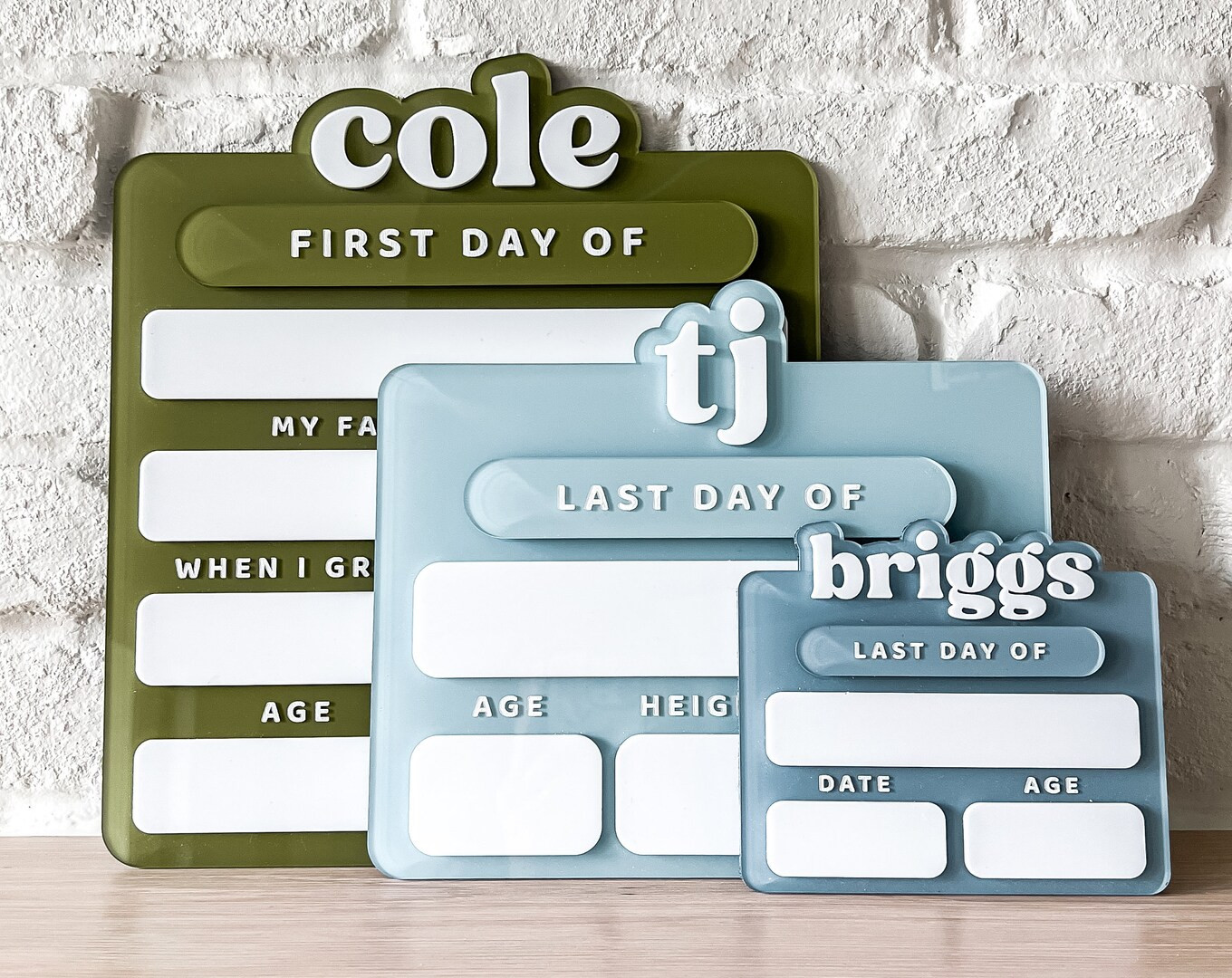 Acrylic First Day of School Sign|personalized School Sign|back to School Photo Prop|custom First ... | Etsy (US)