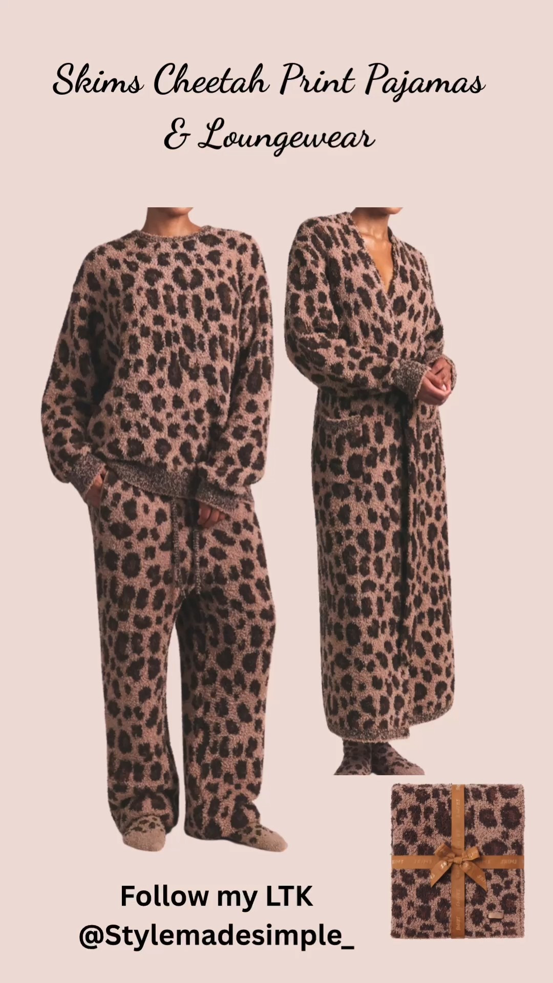 Skims OVERSIZED CREWNECK PULLOVER, skims cheetah print matching lounge sets, women’s lounge set, cheetah print lounge pants, cheetah print robe , cheetah print blanket 

#LTKootd #LTKFindsUnder100 #LTKGiftGuide