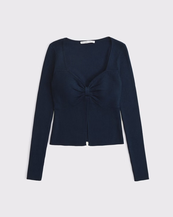 Bra-Free Twist Sweater | Abercrombie & Fitch (US)