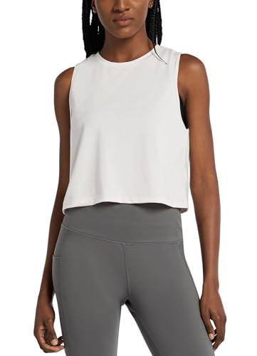 baleaf Workout Tops for Women Crop Tank Top Quick Dry Athletic Gym Exercise Sleeveless Shirts Mus... | Amazon (US)