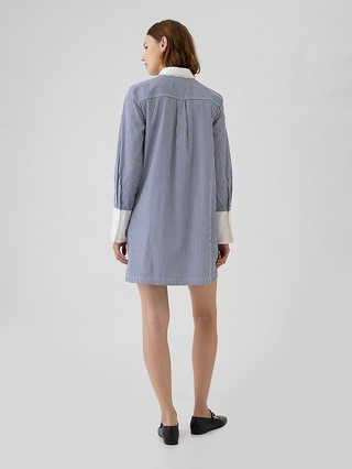 Organic Cotton Mini Shirtdress | Gap (US)
