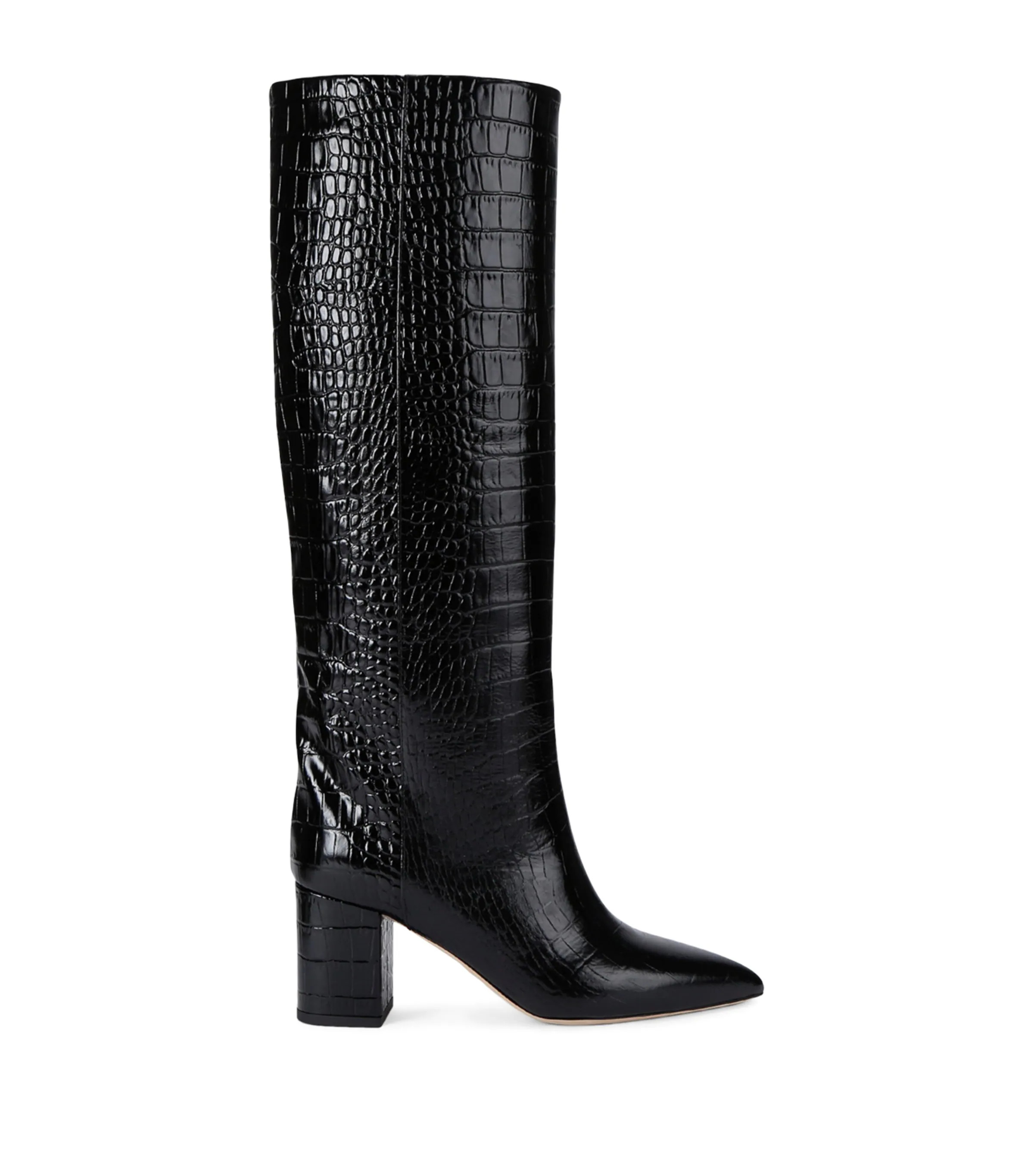 Paris Texas Croc-Embossed Leather Anja Knee-High Boots 70 | Harrods UK