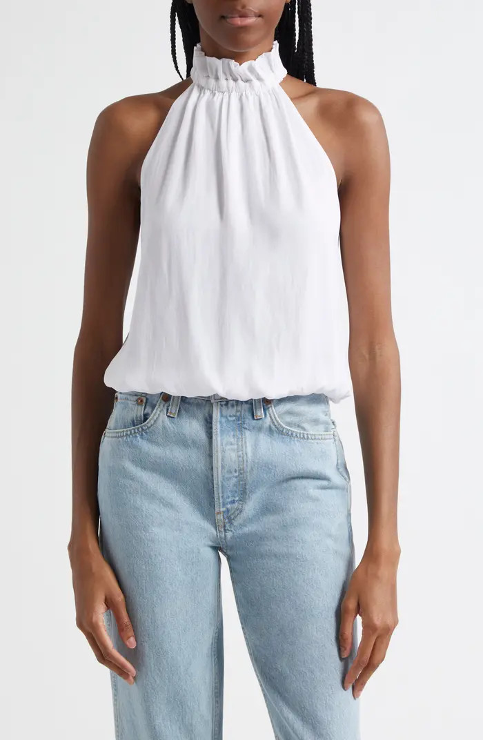 Rowan Ruffle Collar Sleeveless Top | Nordstrom