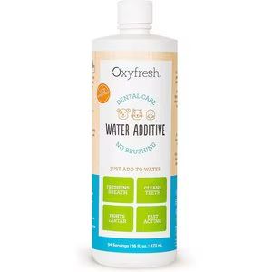 OXYFRESH Premium Cat & Dog Dental Water Additive: Best Way to Eliminate Bad Dog Breath & Cat Bad ... | Chewy.com