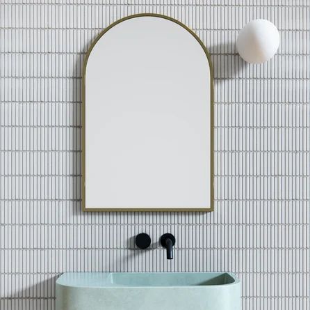 Aslind Modern and Contemporary Bathroom / Vanity Mirror | Wayfair Professional