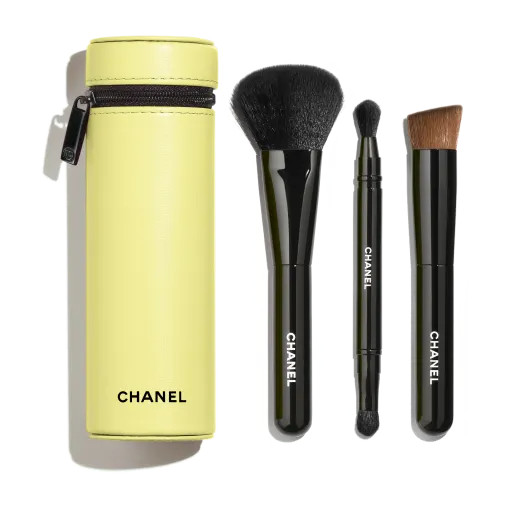 CHANEL LES PINCEAUX DE CHANEL Collection of 3 Essential Brushes | Chanel, Inc. (US)
