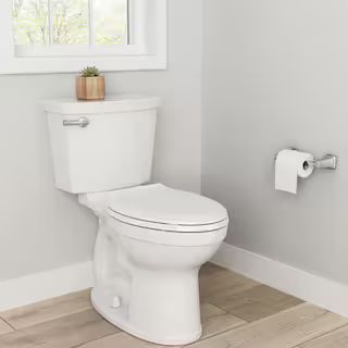 American Standard Champion Two-Piece 1.28 GPF Single Flush Elongated Chair Height Toilet with Slo... | The Home Depot