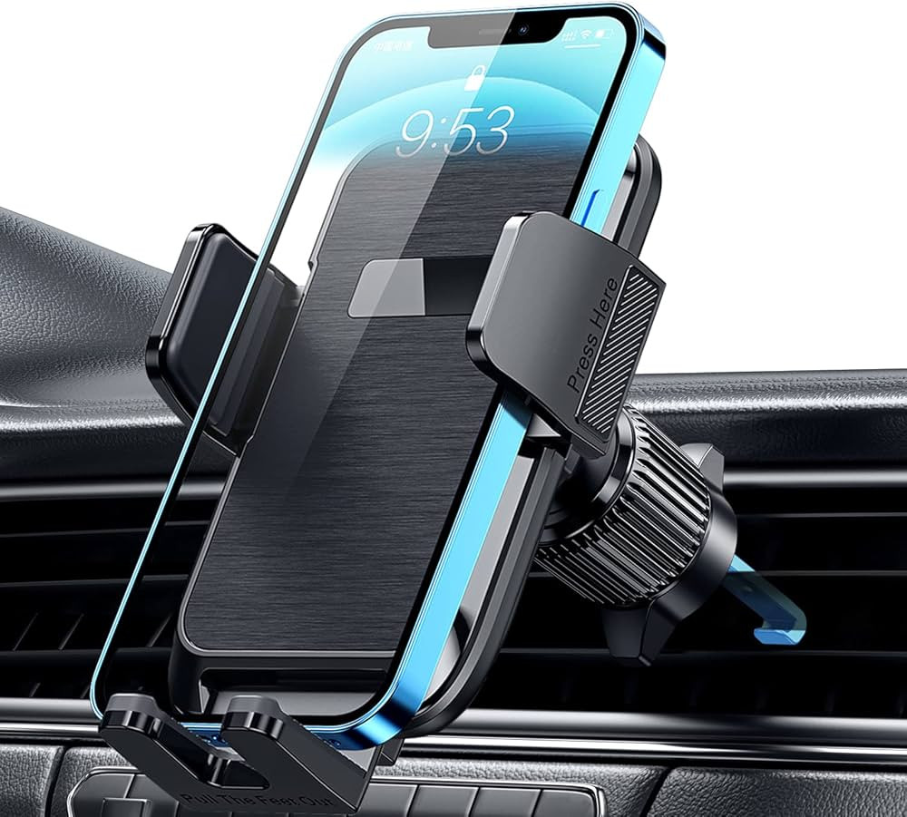 Qifutan Phone Mount for Car Vent [Upgraded Clip] Cell Phone Holder Car Hands Free Cradle in Vehic... | Amazon (US)