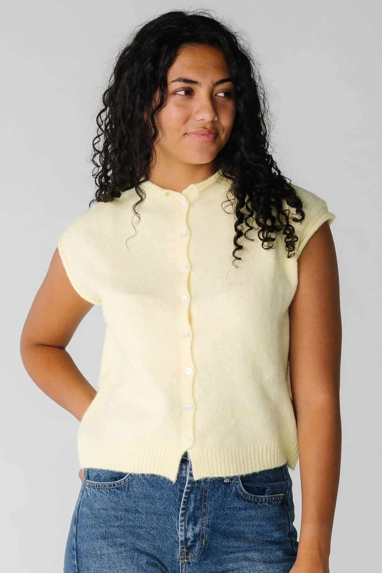 Bonnie Sweater Vest Cardigan | Called To Surf