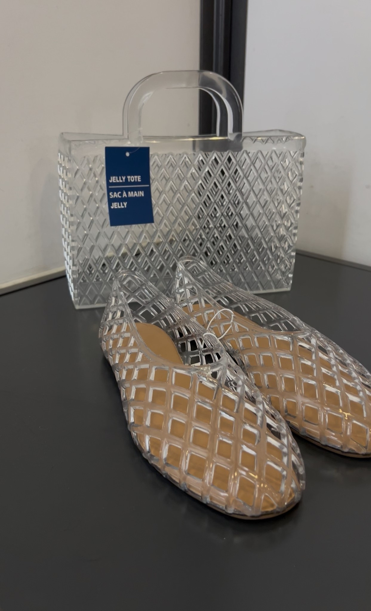 Clear jelly bag & shoes perfect for spring 

#LTKSeasonal #LTKFindsUnder50 #LTKStyleTip