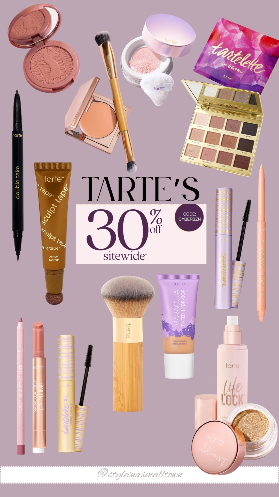 Tarte’s Black Friday deals on all of my makeup must haves! 🎁

Code: CYBERSZN for 30% off

Tarte Black Friday, Tarte Black Friday 2025, Tarte sale, Tarte deals, Tarte Cyber Week, Tarte Cyber Monday, Tarte holiday sale, Tarte makeup sale, Tarte promo code, Tarte discount, Black Friday makeup, Black Friday deals, Cyber Monday deals, holiday shopping, holiday beauty deals, beauty sale, makeup sale, cruelty-free makeup, beauty deals, makeup discounts, Tarte gift sets, makeup Black Friday deals, Tarte sitewide sale, Tarte holiday promo, and Tarte bestsellers on sale

#LTKCyberWeek #LTKGiftGuide #LTKSaleAlert