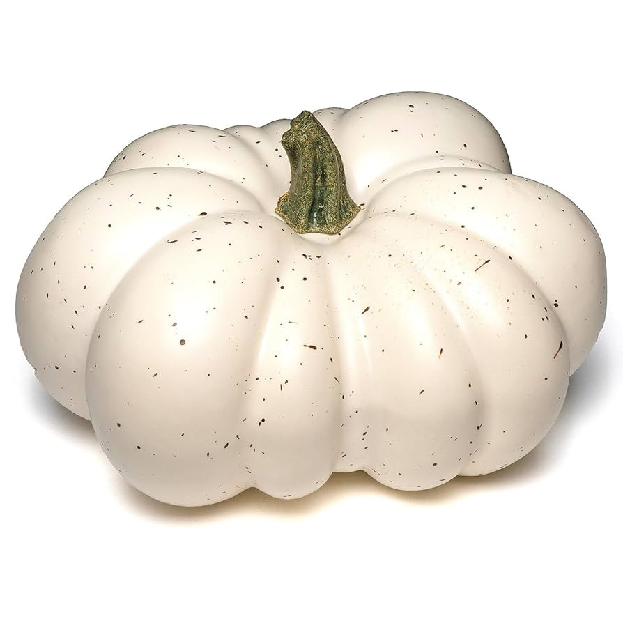 Large Artificial Pumpkin, 12.6inch Hand-Made Fake Pumpkin for Fall Harvest Festival Thanksgiving ... | Amazon (US)