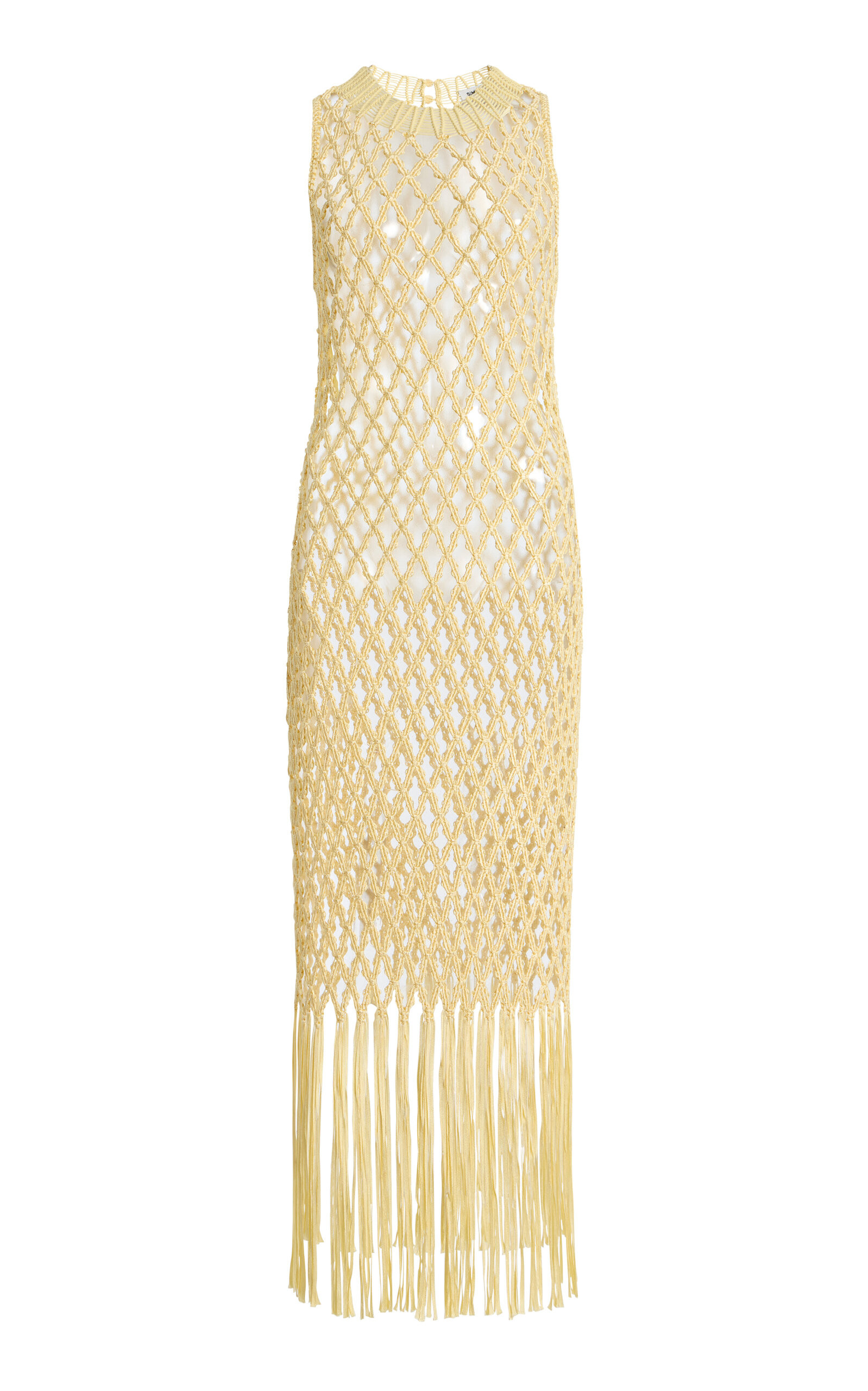 Jensen Macrame Midi Cover-Up Dress | Moda Operandi (Global)