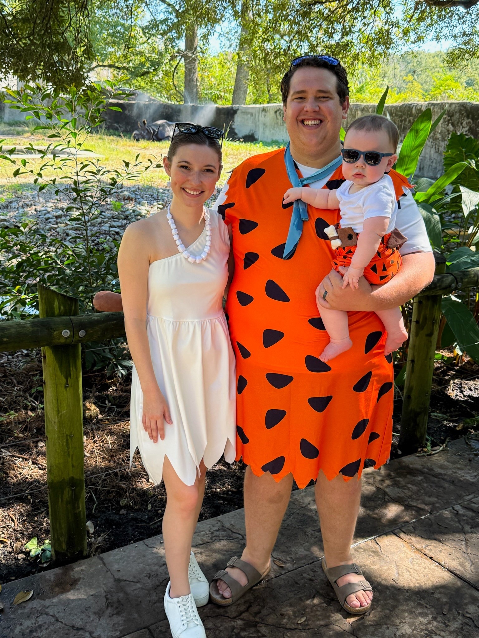 Need a quick and easy family Halloween costume? The Flinstones! 

#halloweencostume #familycostumes #babysfirsthalloween #theflinstones #amazonfind #trickortreat 

#LTKBaby #LTKHalloween #LTKFamily