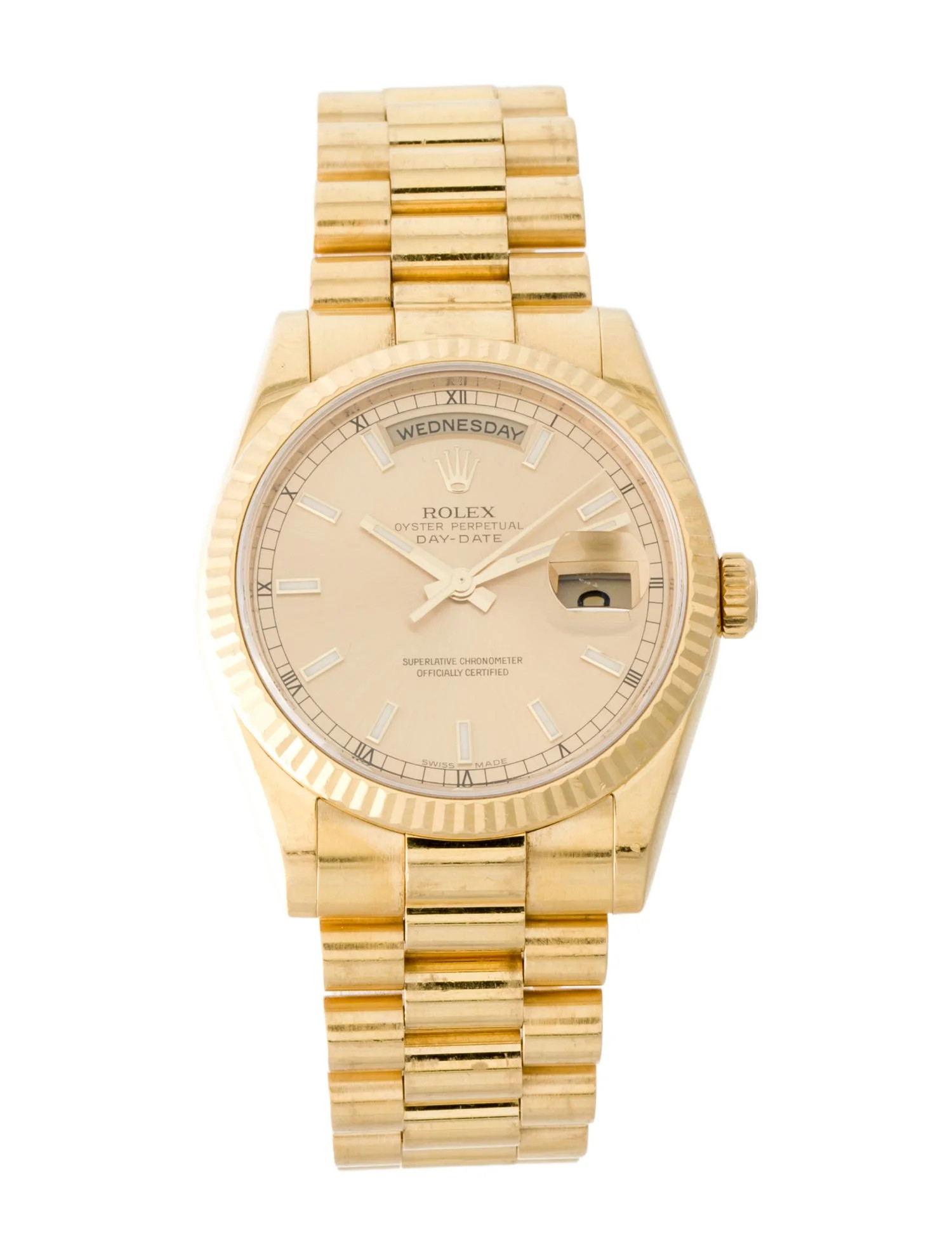 Rolex Day-Date Watch - 118238 | The RealReal | The RealReal