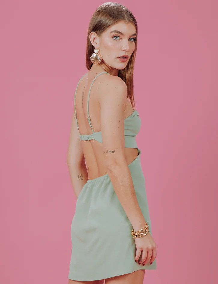 Vestido Verde Laguna Evelyn | ZZ Mall (BR)