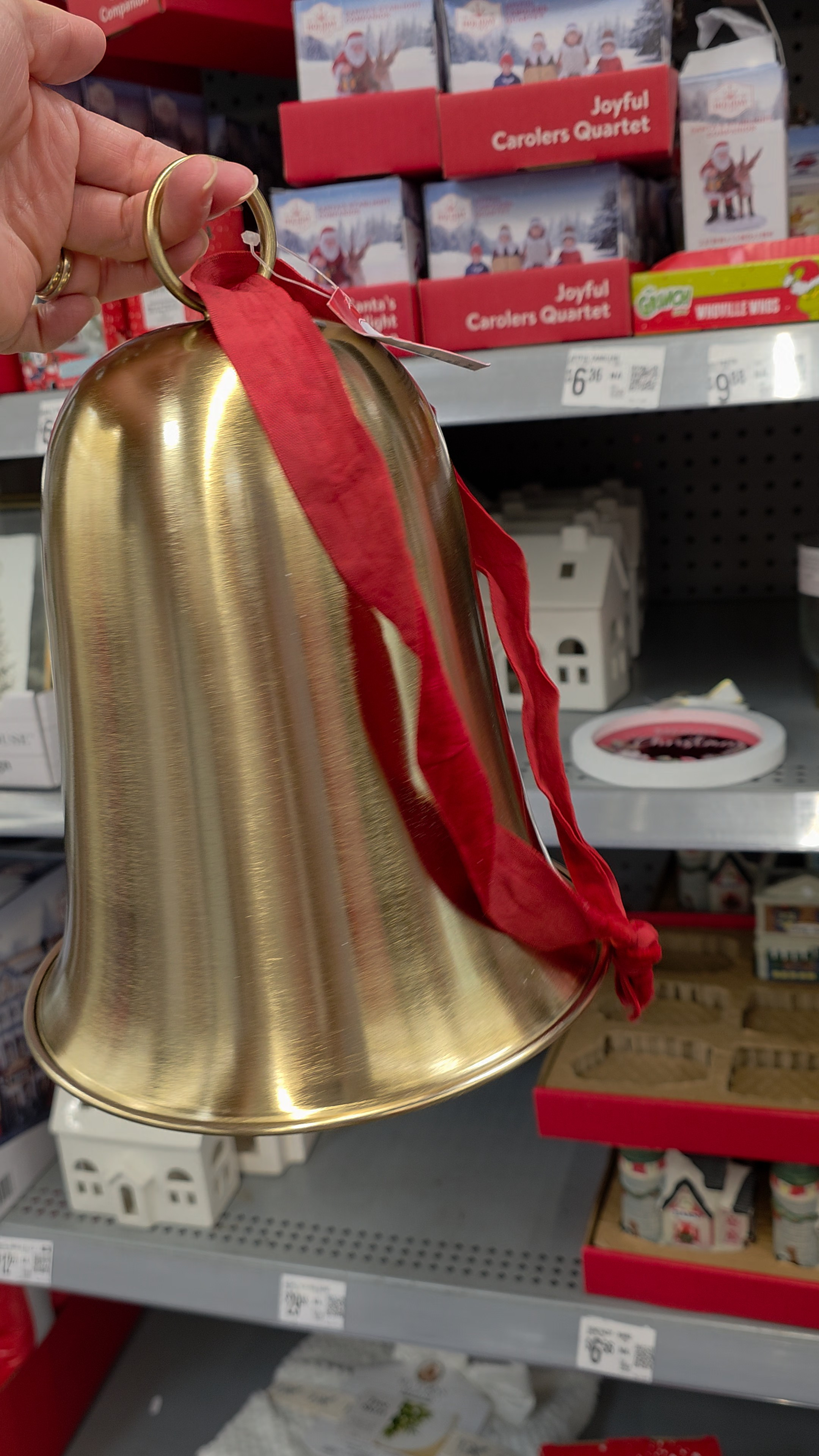 Jumbo Christmas bell 😍

#LTKHome #LTKHoliday #LTKSeasonal