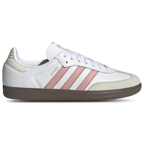 adidas adidas Originals Samba OG - Womens White/Wonder Mauve/Off White Size 10.0 | Champs Sports